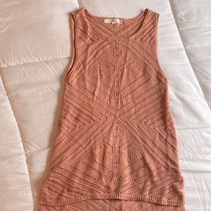 Knitted tank